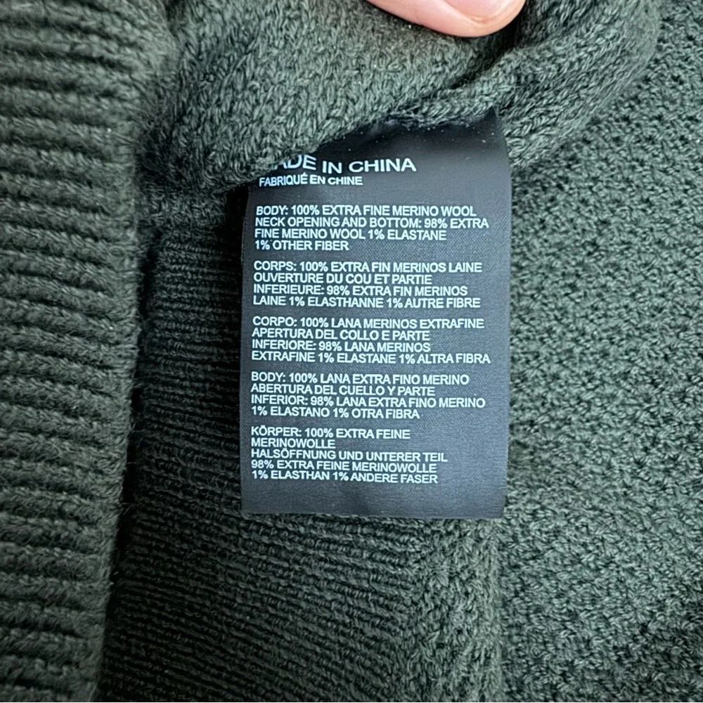 Club Monaco Ruffle Front Sweater - Picture 2 of 6